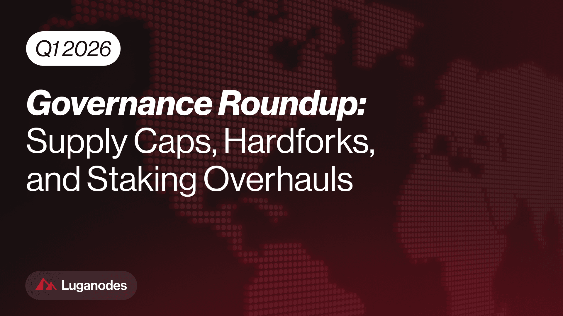 Governance Roundup Q1 2026