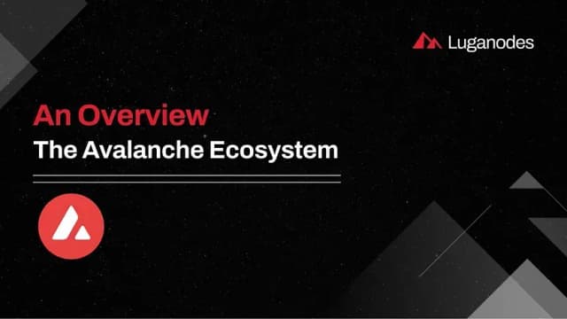 An Overview: The Avalanche Ecosystem