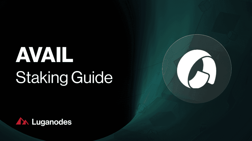 AVAIL — How to Stake $AVAIL Tokens with Luganodes